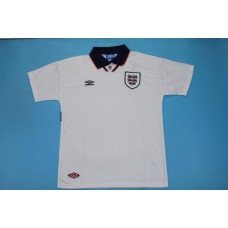 England 1994 World Cup Home White Soccer Jersey